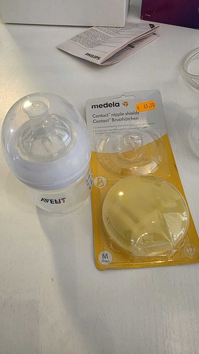 Pompa de san electrica Philips Avent SCF395/31 + set accesorii cadou | 190 lei