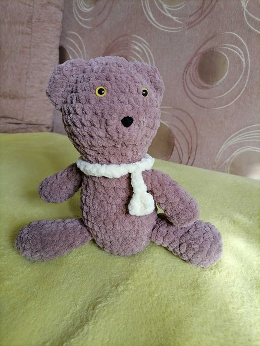 Плетени снежни човечета и зайче -играчки