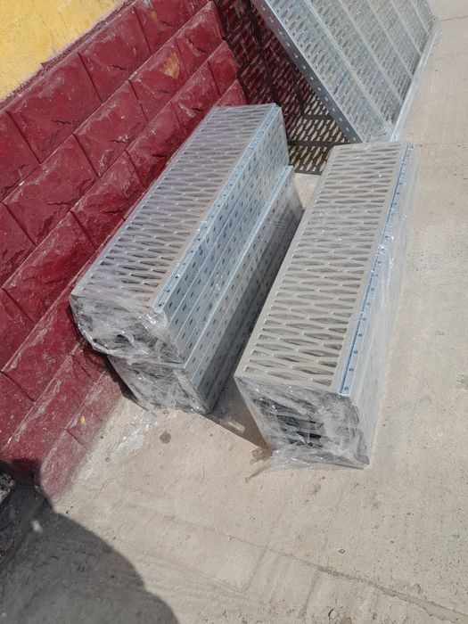 Trepte zincate pentru Scară metalice