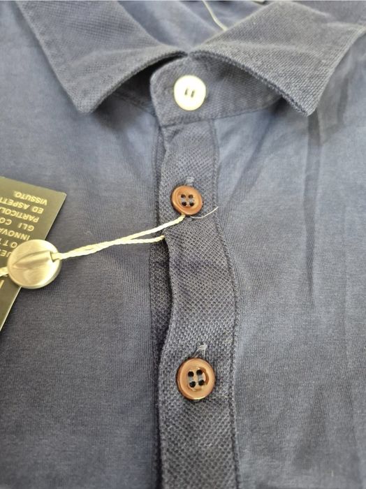 Tricou polo Angelo Nardelli din Bumbac Premium, Made in Italy - 54