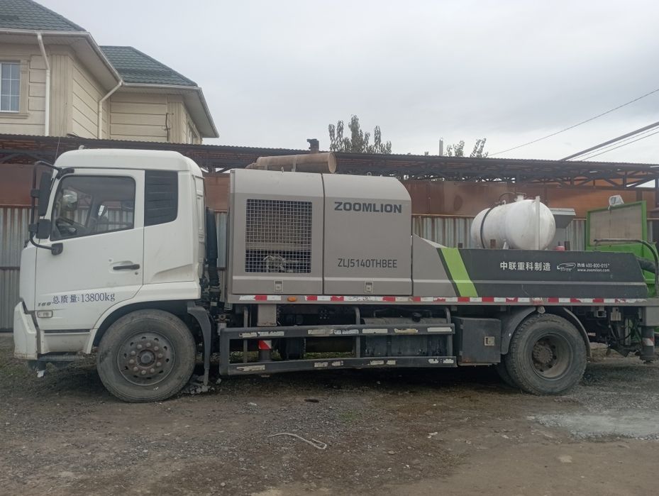 Стационарный автобетононасос