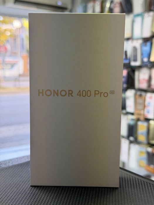 Honor 400 Pro 5G Midnight Black 512GB 12GB RAM Dual Sim ЧистоНов 2г Гаранция