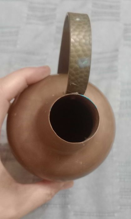 Cana carafa decorativa din cupru 25 cm. inaltime