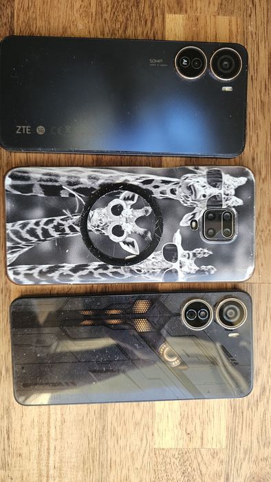 Lot 3 telefoane 5G: Nubia Neo 5G 256GB, ZTE Blade V50, Redmi Note 9 Pro
