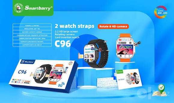 smart watch sim kartali | 6GB/64GB | 5G C96, C99 plus | смарт часы