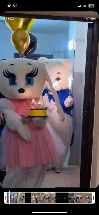 Прокат больших мишек Алматы