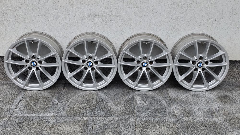 Set 4 jante roti aliaj 17 inch BMW 5 G30 G31 style 618 cod 6868217