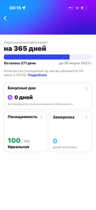1fit абономент 9 мес продам
