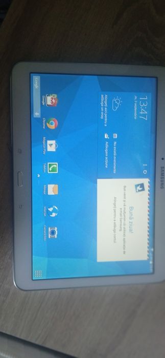 Tableta samsung galaxy tab 4,nou nouta ,predare personalafolosita maxim 30 min,o vand pt ca nu am ce face cu ea