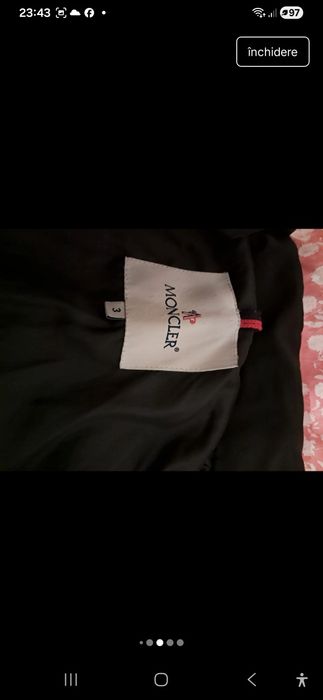 Geaca de femei mar 3  in stare foarte bună Moncler