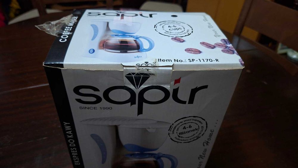 Машина за шварц кафе и чай Sapir, модел SP-1170-R