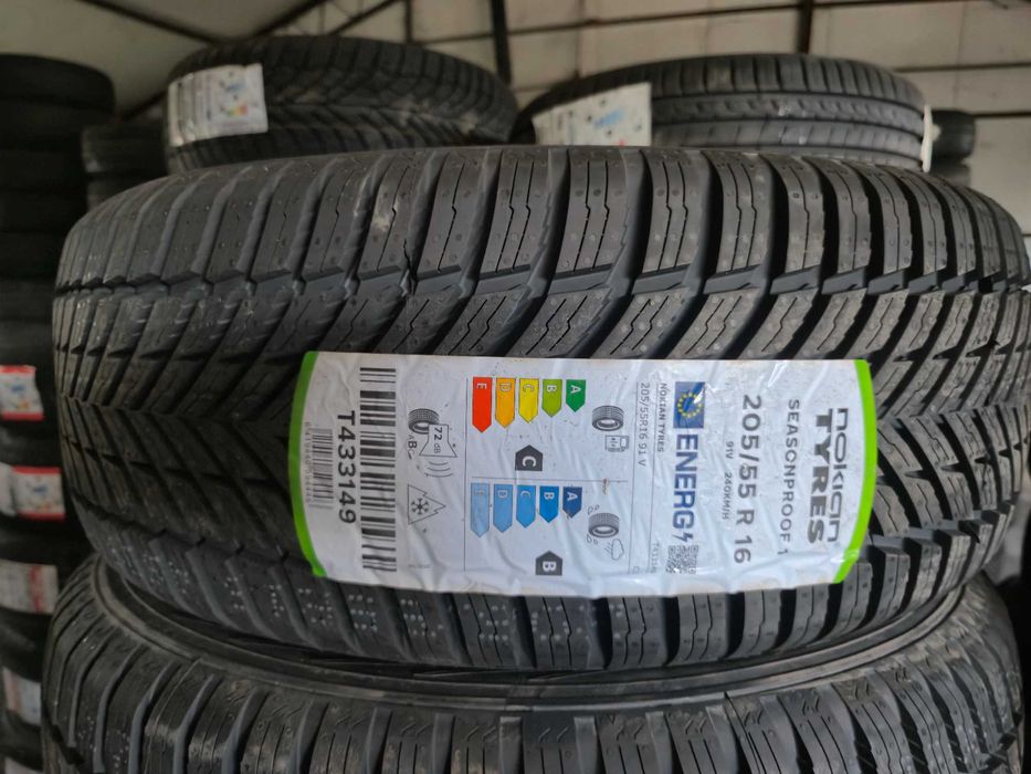 4 Anvelope M+S VARA IARNA 4Sezoane - 205/55/16 91V - NOKIAN SeasonRoof1 - NOU - DOT 2024 !