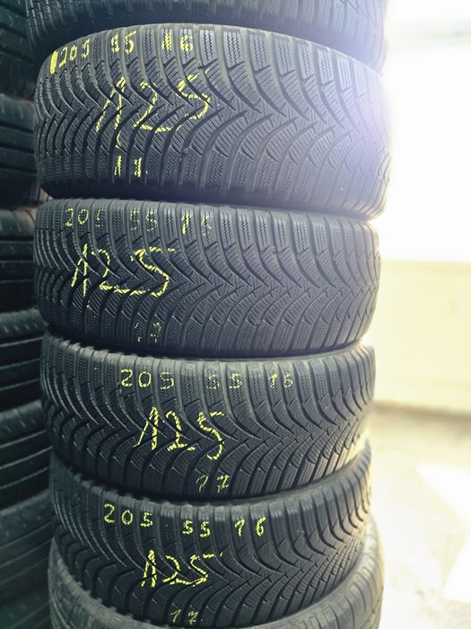 4x 205/55/16 M+S HANKOOK Stare excelentă