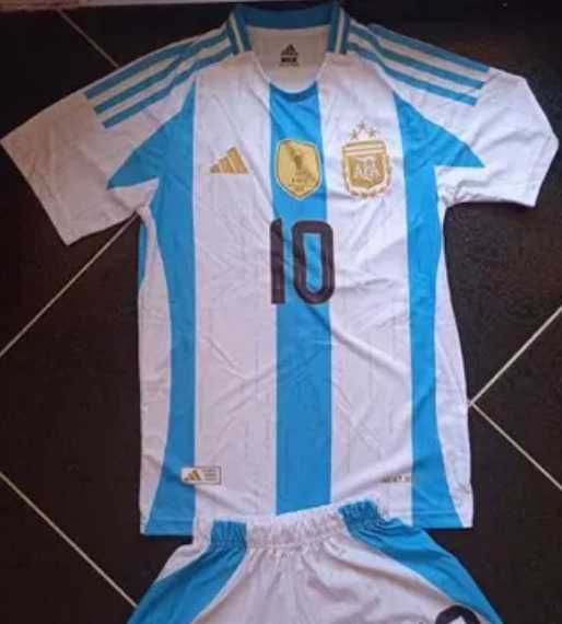 Оригинален детски екип на Аржентина - Лионел Меси - размер 164