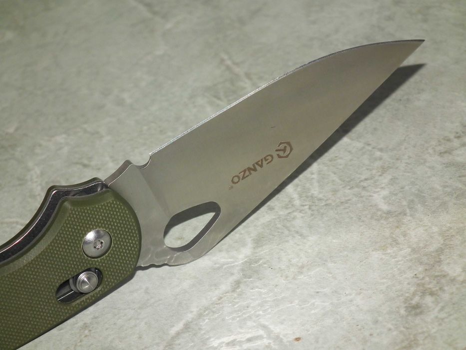 Briceag cutit tactic stil paramilitary Ganzo G729-GR nou, otel 440C, míner G10, axis lock