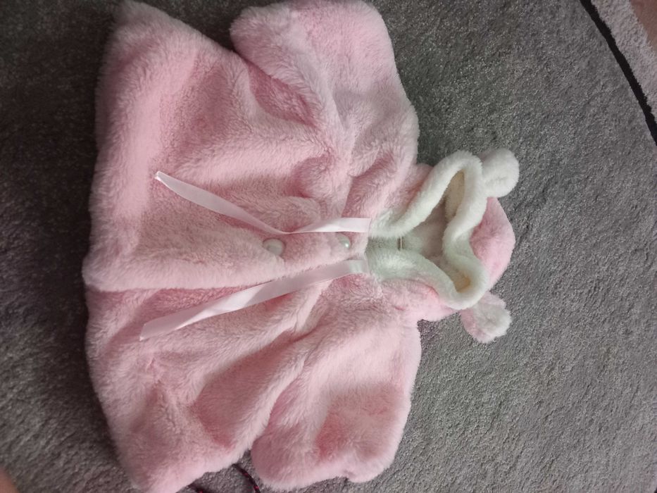 Jachetica roz  pt bebelusi