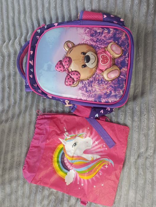 Портфель рюкзак для девочки 0-2 классы