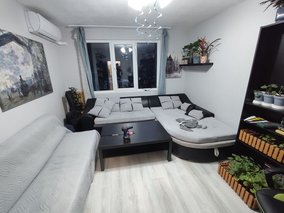 Ъглова холна гарнитура с функция сън