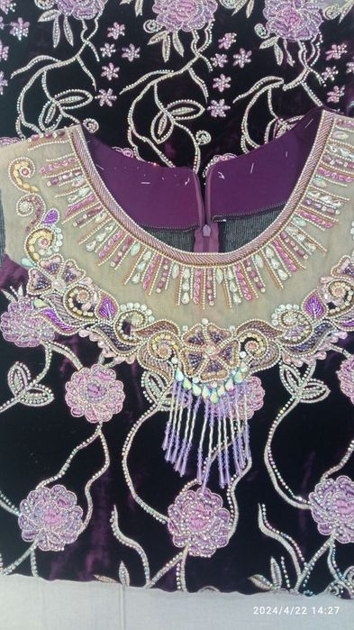 Ajoyib bezaklar bilar qizlar kelinlar köylaklari tikamiz