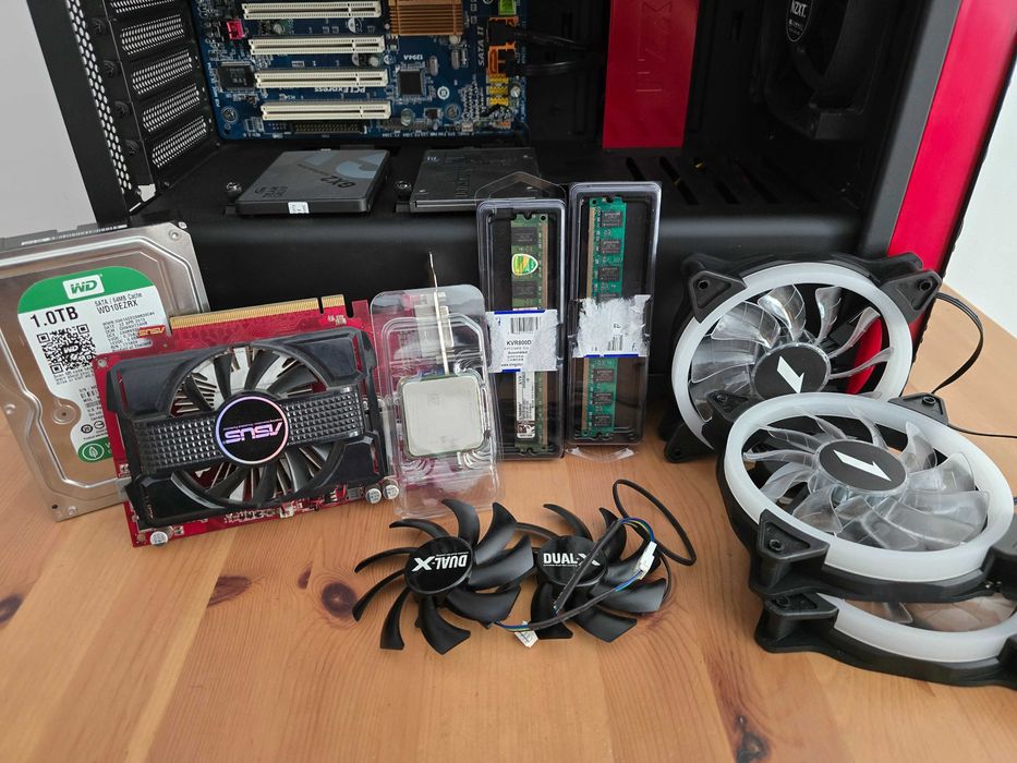 Ретро Гейминг Компютър Windows XP Retro Gaming PC Игри AMD Radeon HD