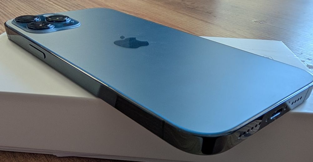 [КАТО НОВ] iPhone 12 Pro Max 256gb Pacific Blue