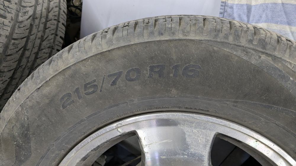 Диски Honda, шины Viatti Bosco A/T