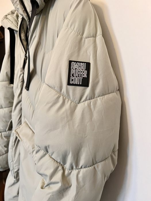 Дълго дамско зимно яке - размер S - puffer