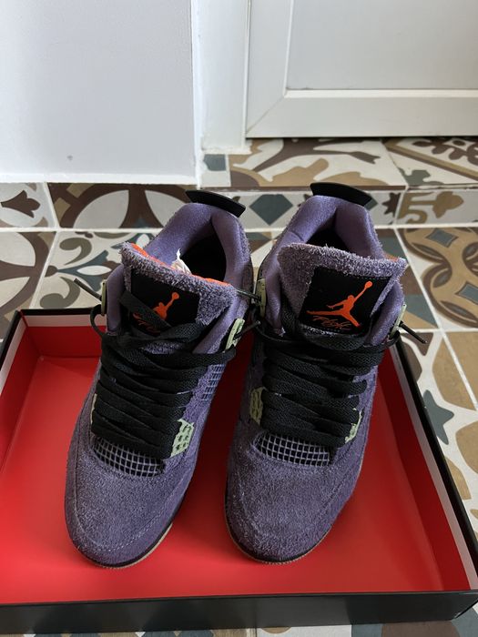 Jordan 4 Retro Canyon Purple W