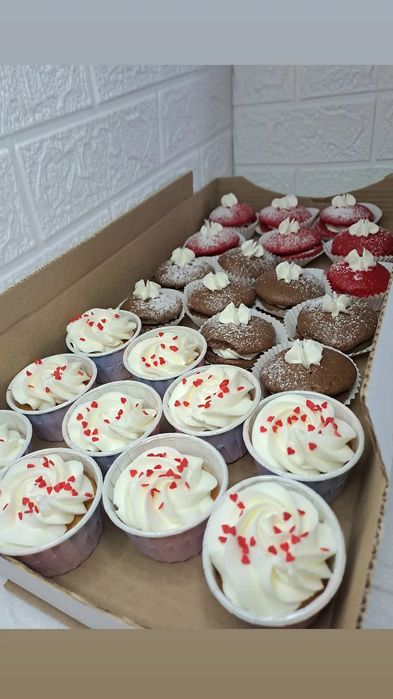 Пирожный. Капкейк. Трайфл