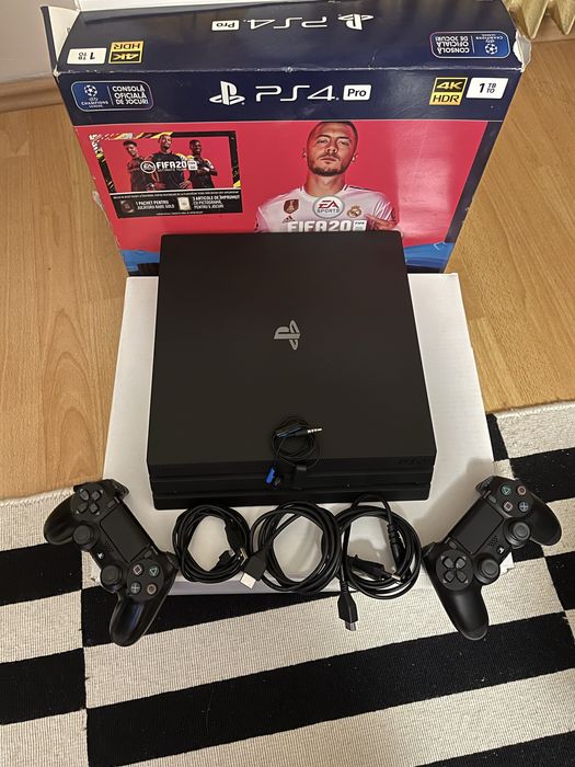 PS4 Pro 1TB with 2 controllers