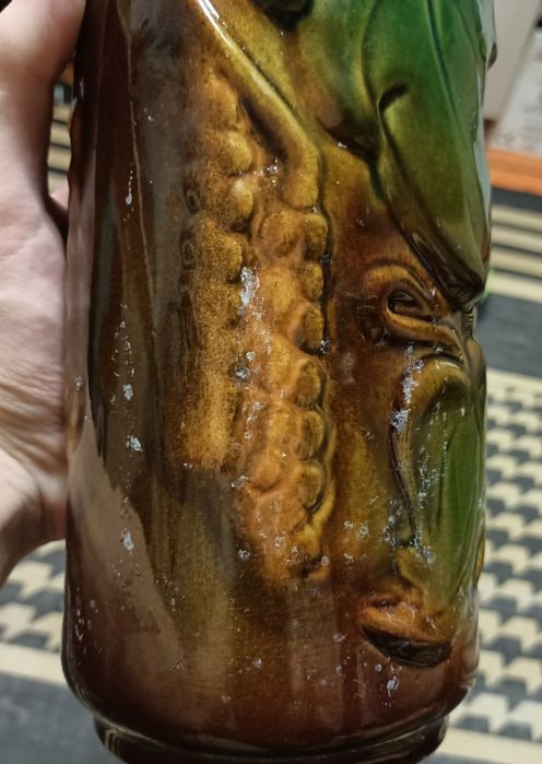 Продам керамическую вазу с глазурью