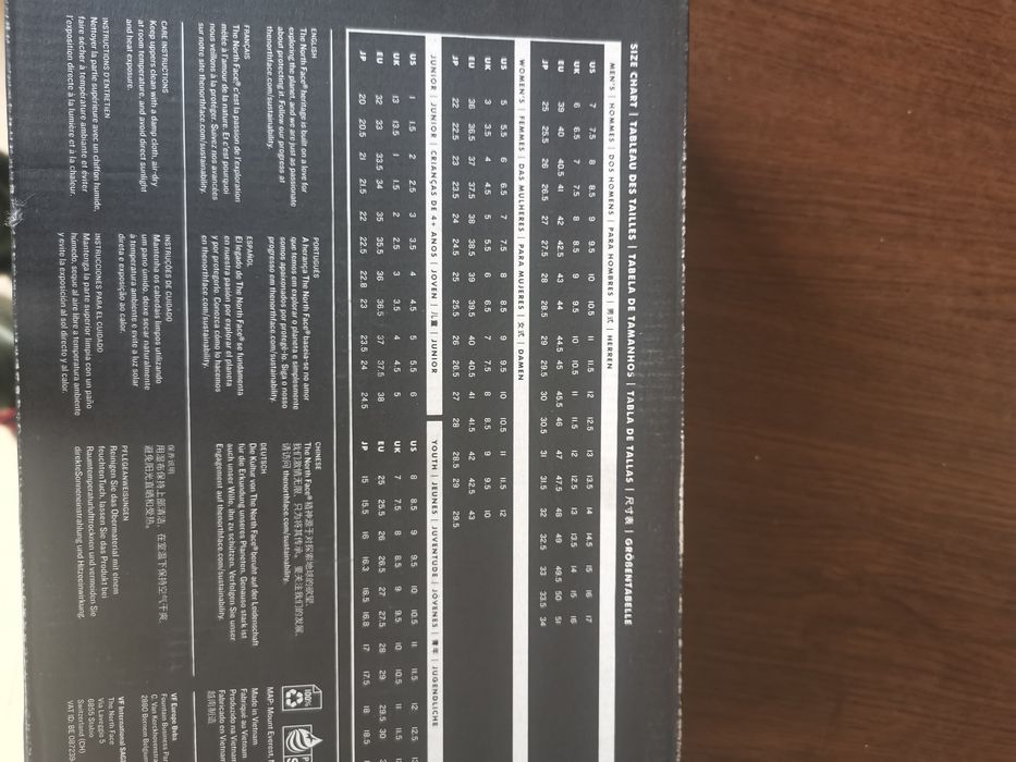 The NORTH FACE- Gore tex 37nom.