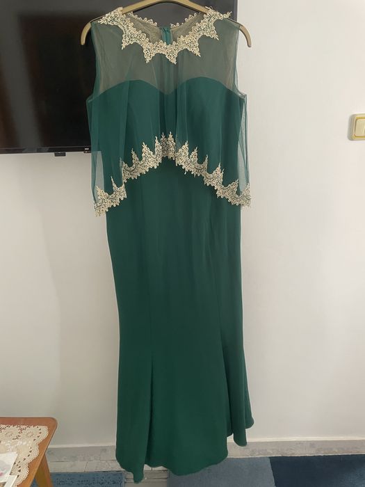 Rochie eleganta de seara verde (soacra/nasa)