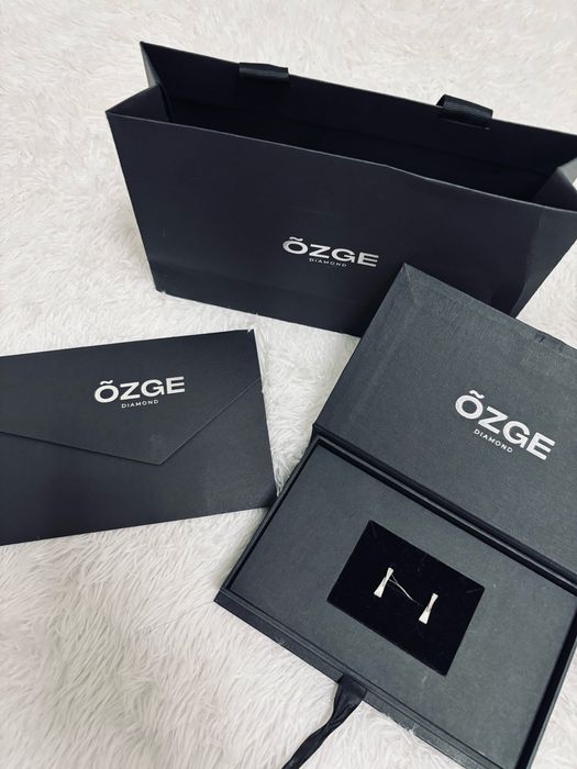 Элегантные серьги с бриллиантами Özge Diamond