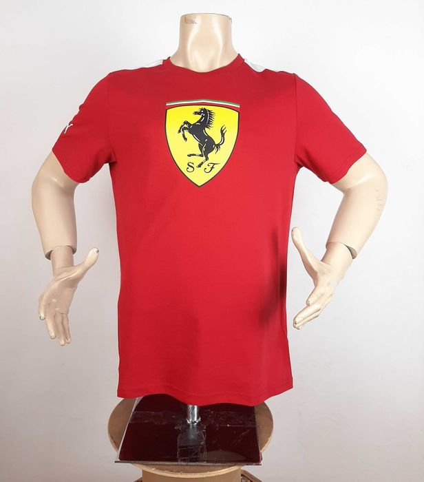 Puma Scuderia Ferrari F1 Shield - Оригинална мъжка тениска