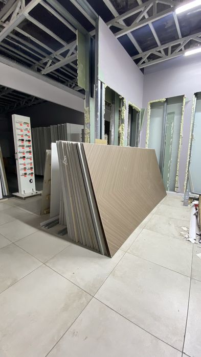 Бамбук панели, гибкие мраморы,луверы,скала