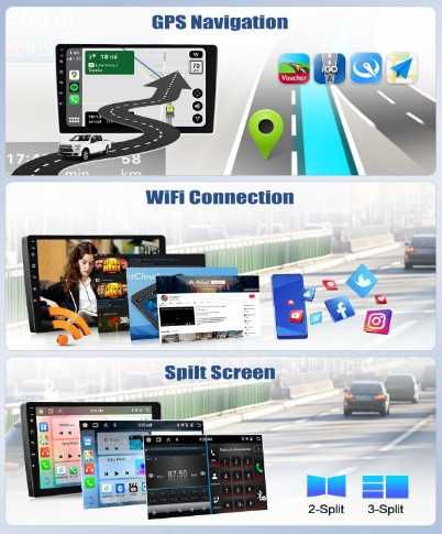 CAMECHO мултимедия за Fiat Ducato/Peugeot Boxer/Citroen Jumper