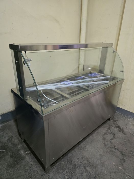 Топла витрина / бен мари 150см