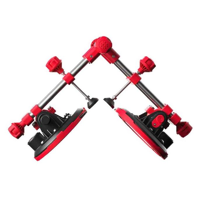 Вакуум вендуза, двойна, ъглова, SHIJING P625A, 203 мм, до 190 кг