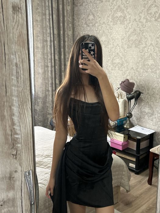 Платье черное вечернее