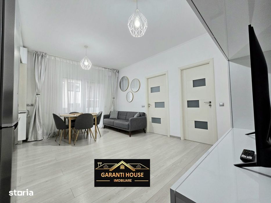 Comision 0%, Bloc nou, apartament cu 2 camere, terasa, parcare, 350€