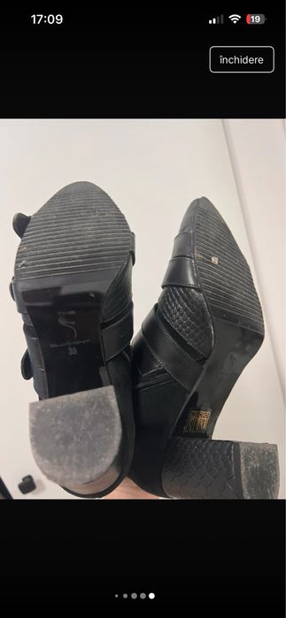 Botine piele naturala the 5th element
