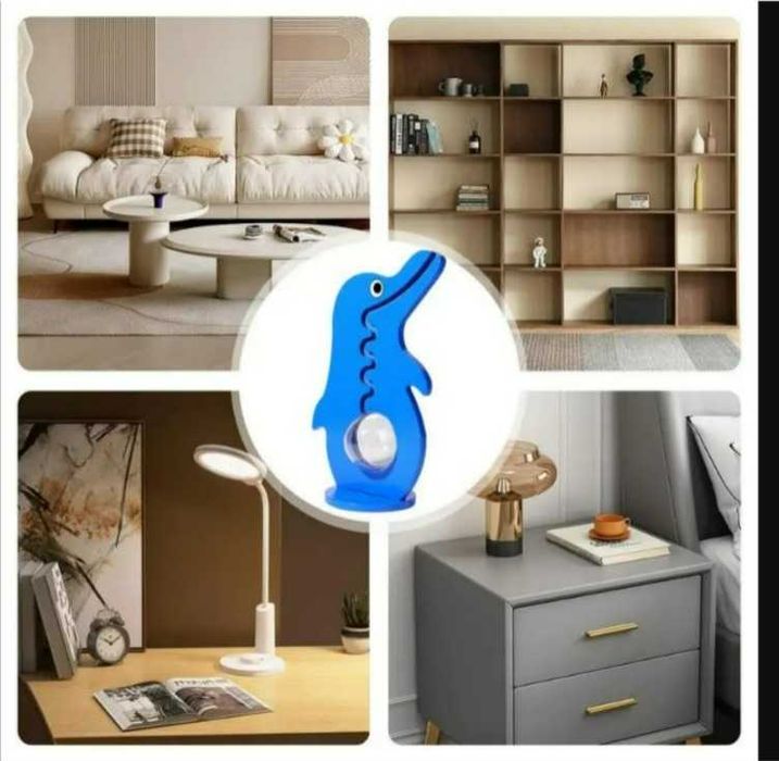 Копилка Деревянная  (Дельфин)