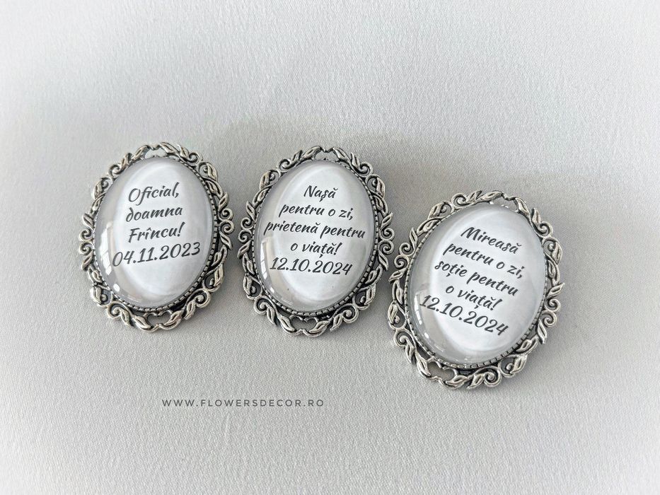 Brose pentru buchet mireasa/nasa