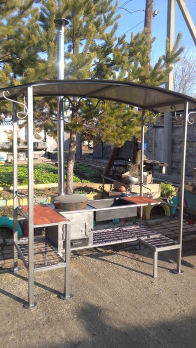 Мангал стационарный