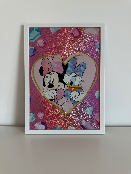 Poster tablou Minnie Mouse & Daisy Duck –cadou fetite
