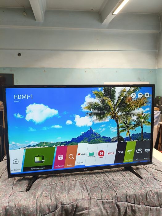 Телевизор 4к, LG smart