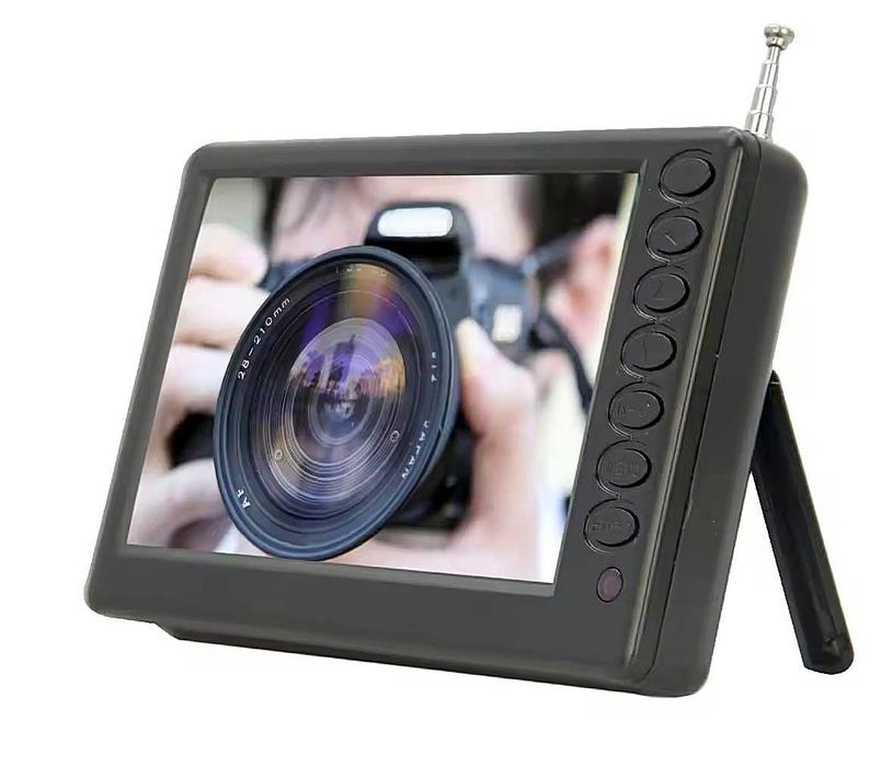 Джобен Телевизор 5" Портативен малък за кола камион автомобил мини TV