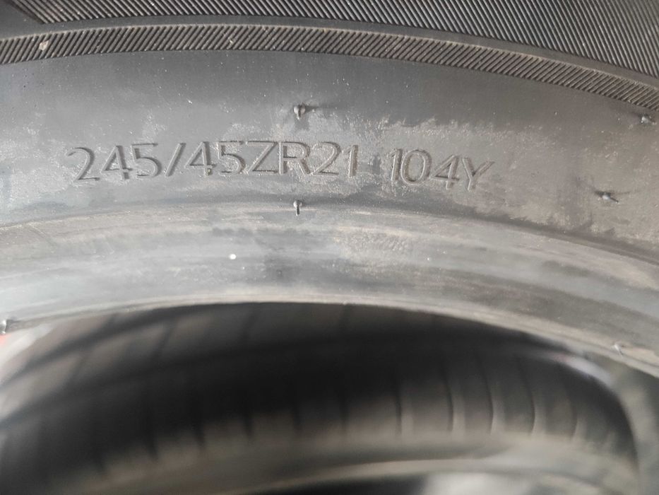 4бр.летни гуми 245/45/21 Hankook