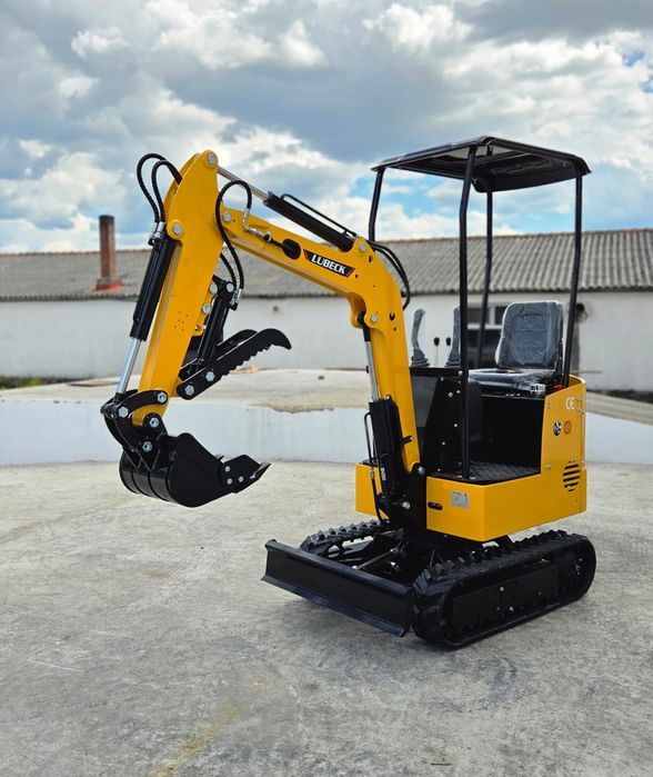 Miniexcavator Lubeck W100~NOU~Garantie 2 ani~ Factura externă fără TVA